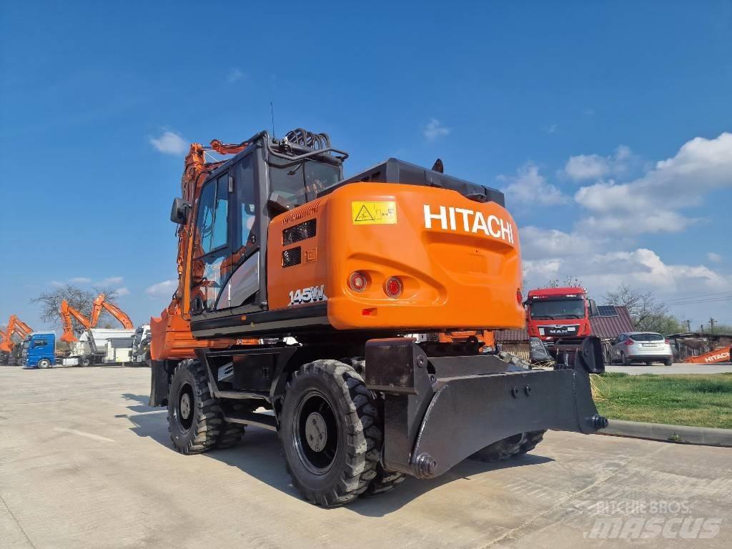 Hitachi ZX 145 W-6 Pyöräkaivukoneet