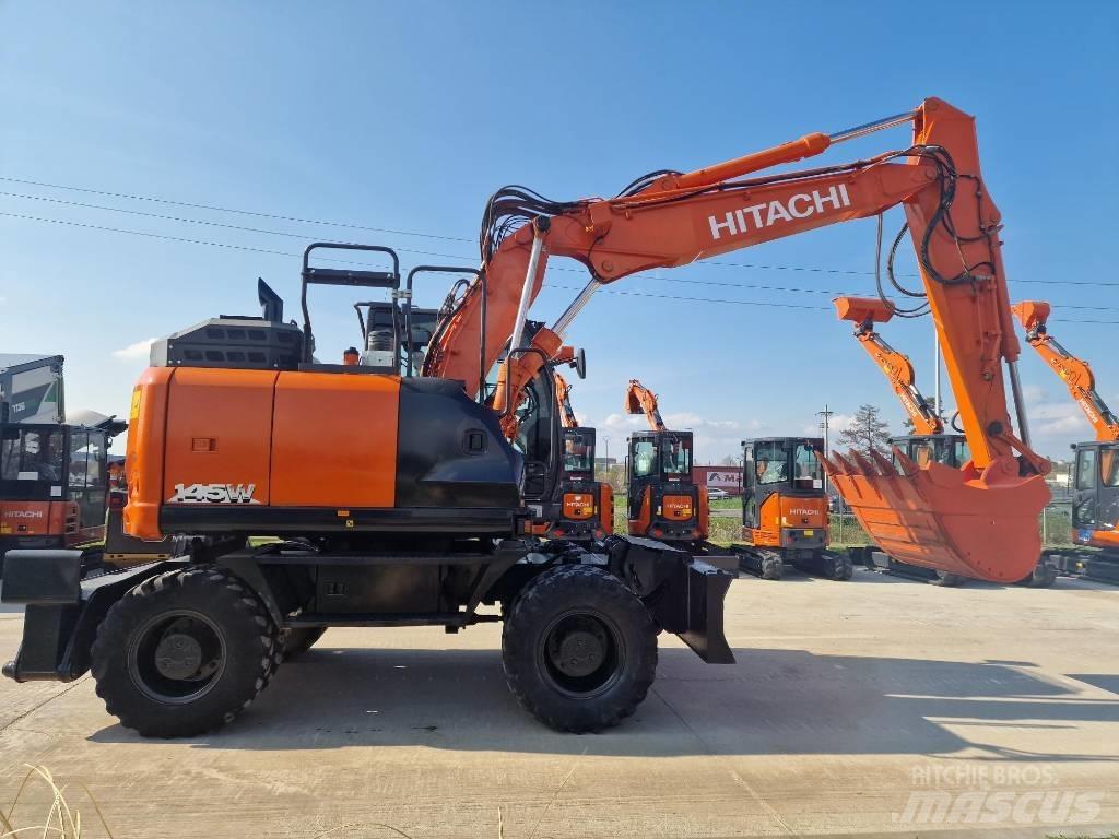 Hitachi ZX 145 W-6 Pyöräkaivukoneet