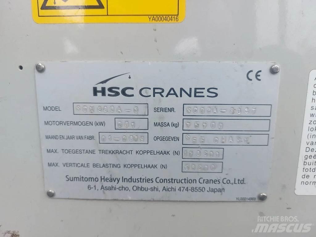 Hitachi SCX 800A-3 RT-nosturit