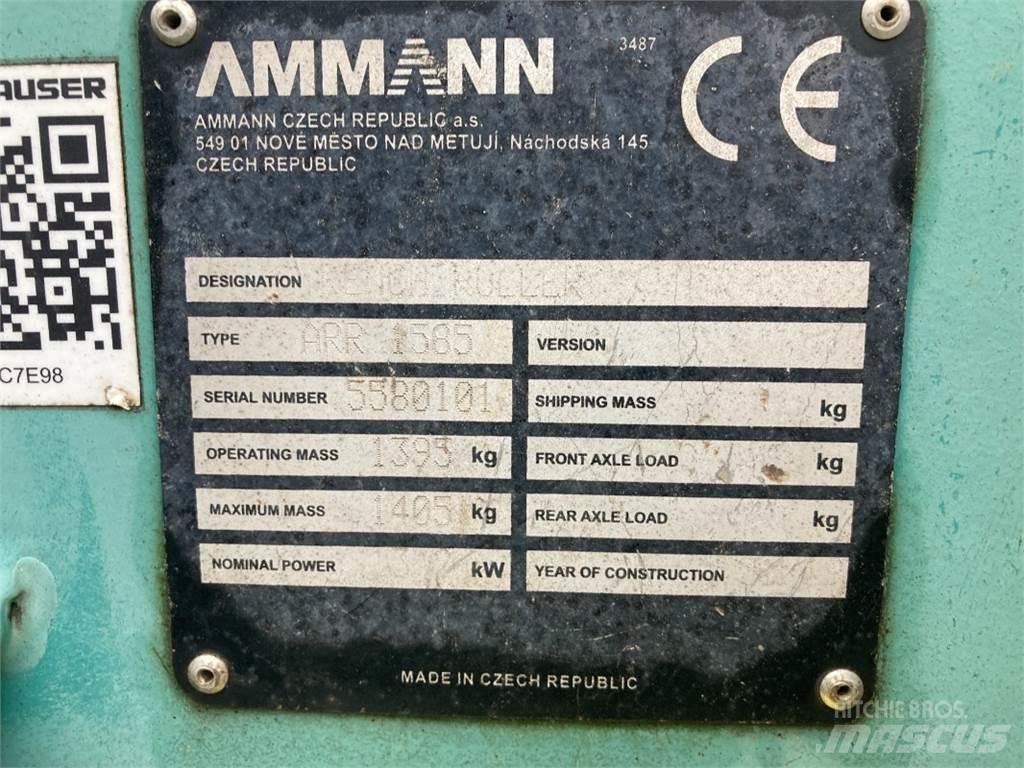 Ammann ARR 1585 Tärylevyt