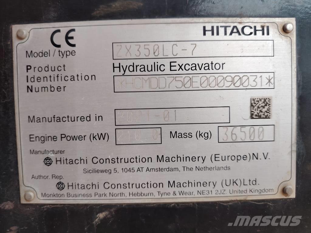Hitachi 350LC Telakaivukoneet