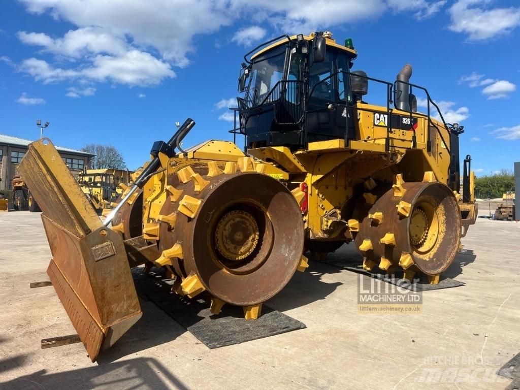 CAT 826 K Kaatopaikkajyrät