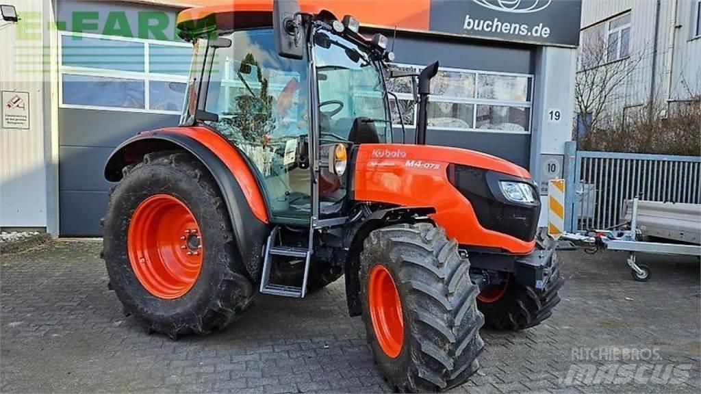 Kubota m4-073 cab Traktorit