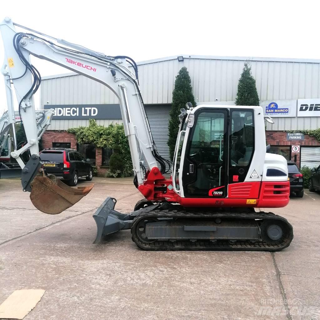 Takeuchi TB290 Midikaivukoneet 7t - 12t