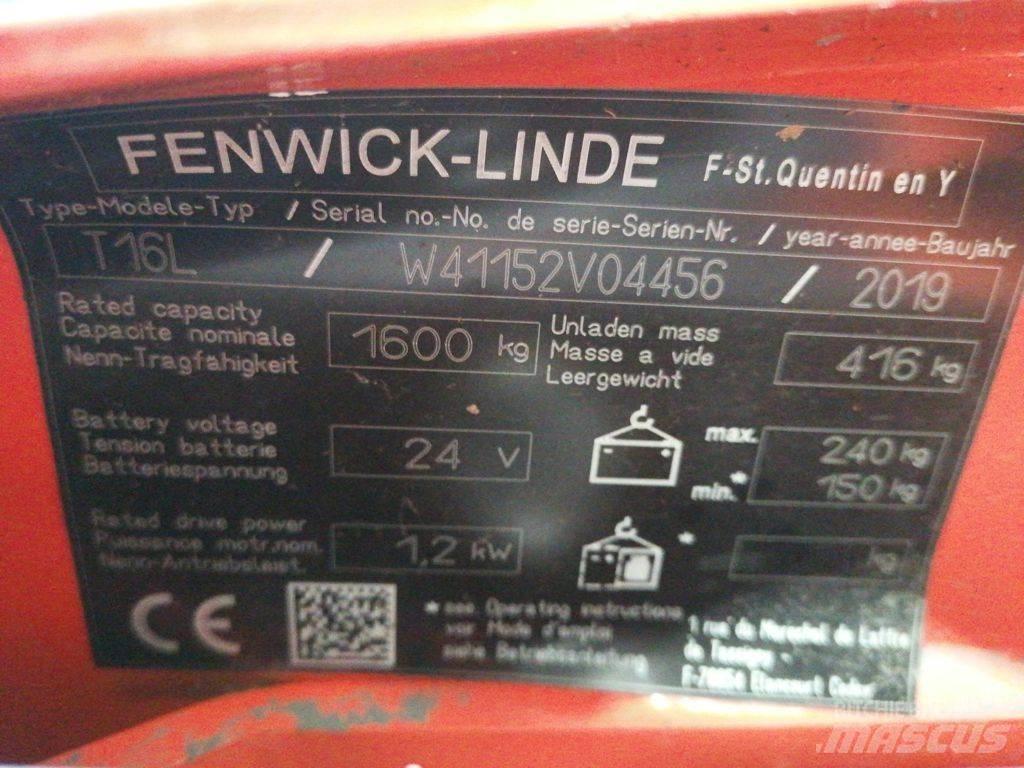 Linde T16L Lavansiirtotrukit