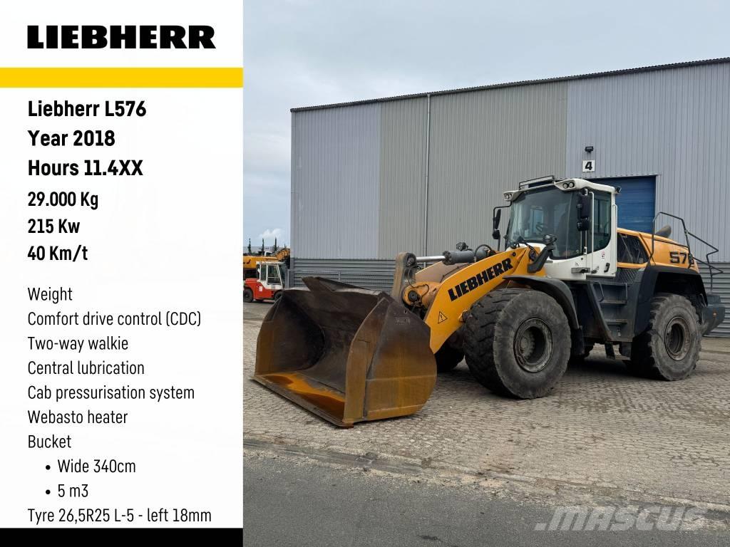 Liebherr L576 Pyöräkuormaajat