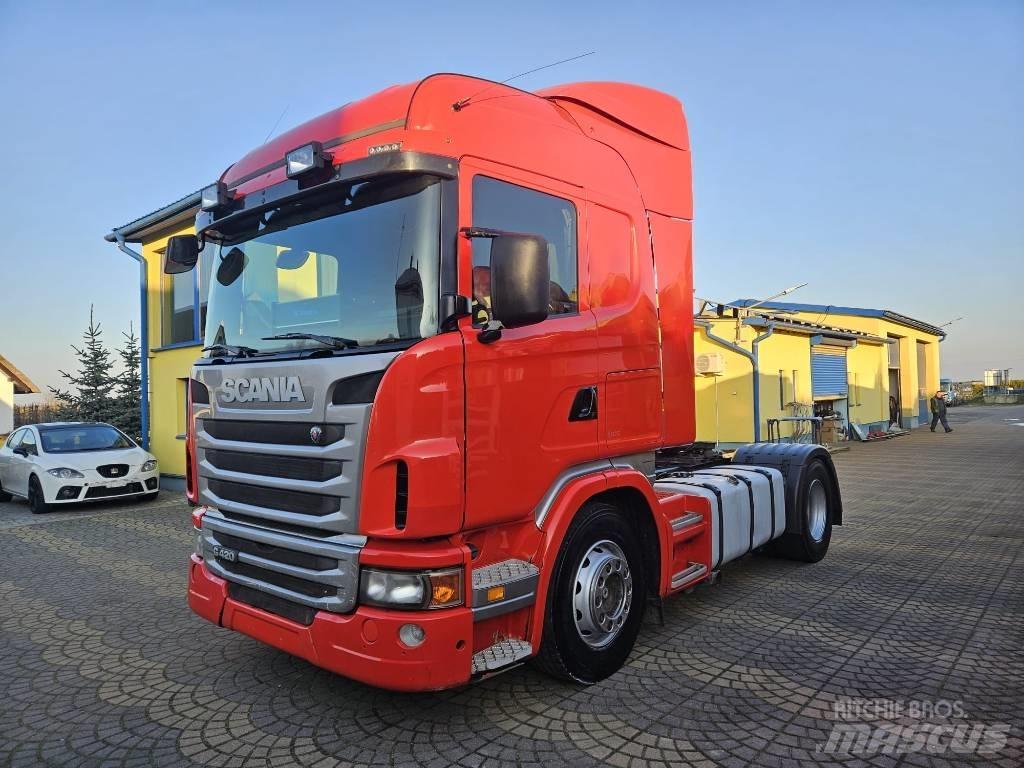 Scania R420 HPI Vetopöytäautot