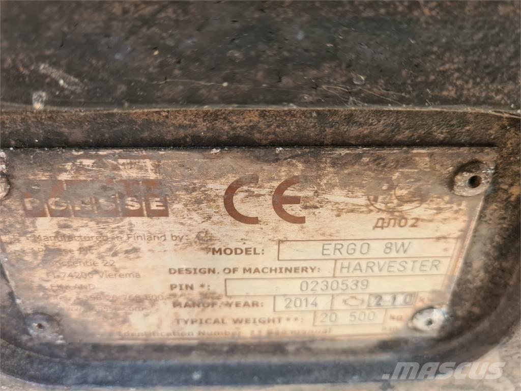Ponsse Ergo 8wd Harvesterit