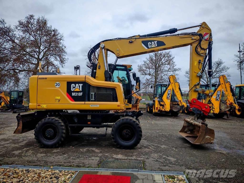 CAT M 318 F Pyöräkaivukoneet