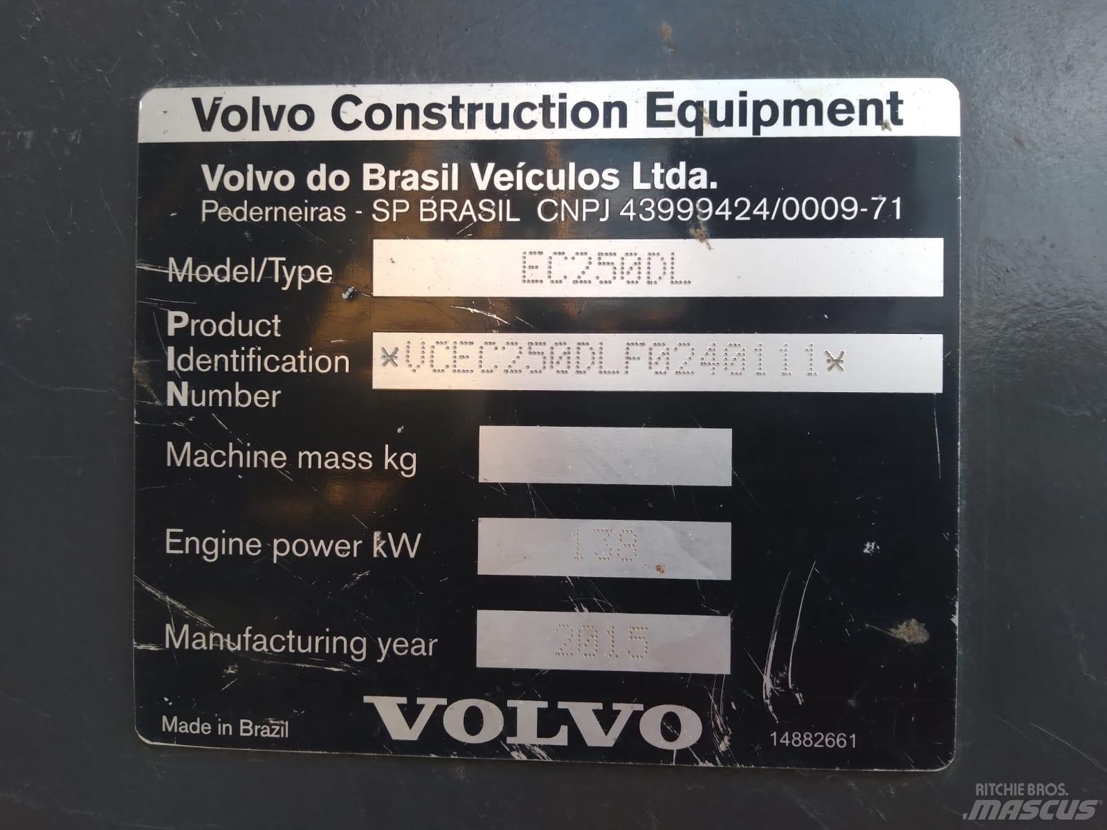 Volvo EC 250 D L Telakaivukoneet