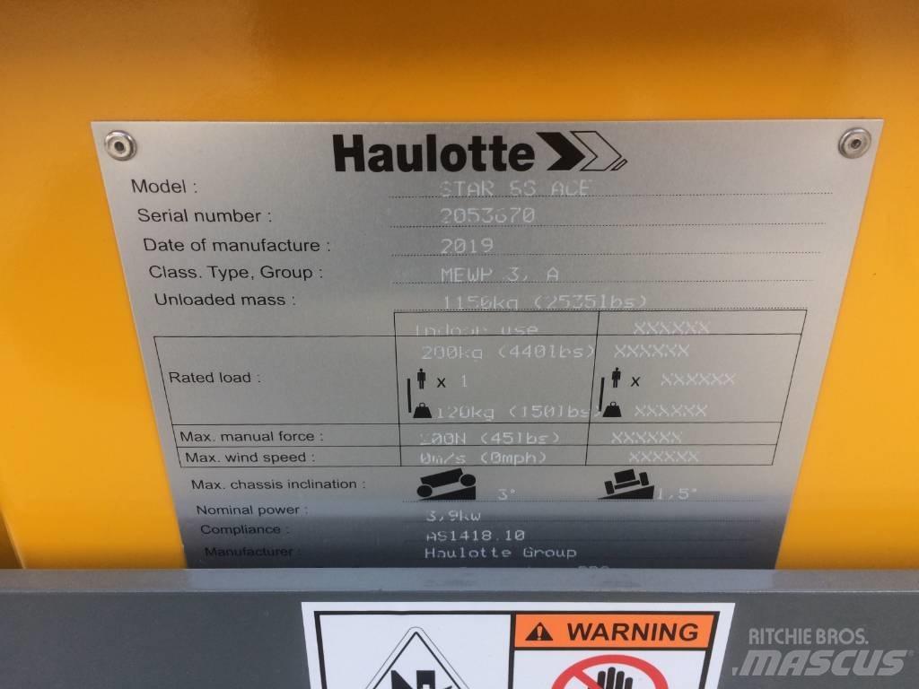 Haulotte Star 8S Henkilönostimet ja nostolaitteet