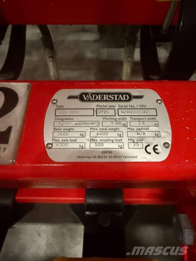 Väderstad NZA800 Äkeet