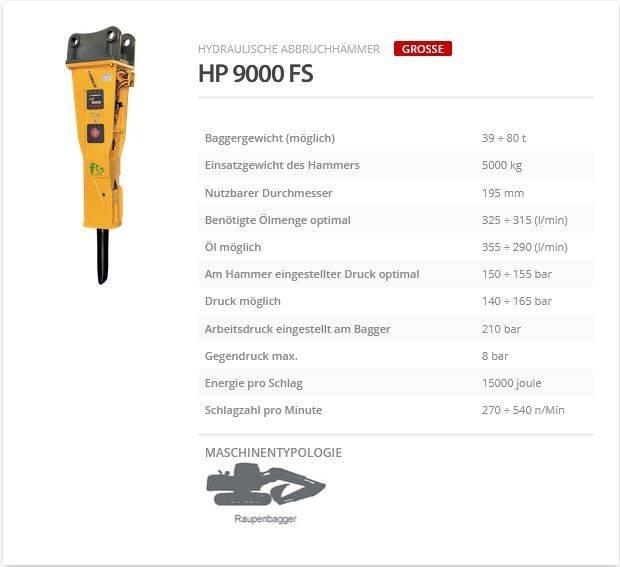 Indeco HP 9000 FS Iskuvasarat