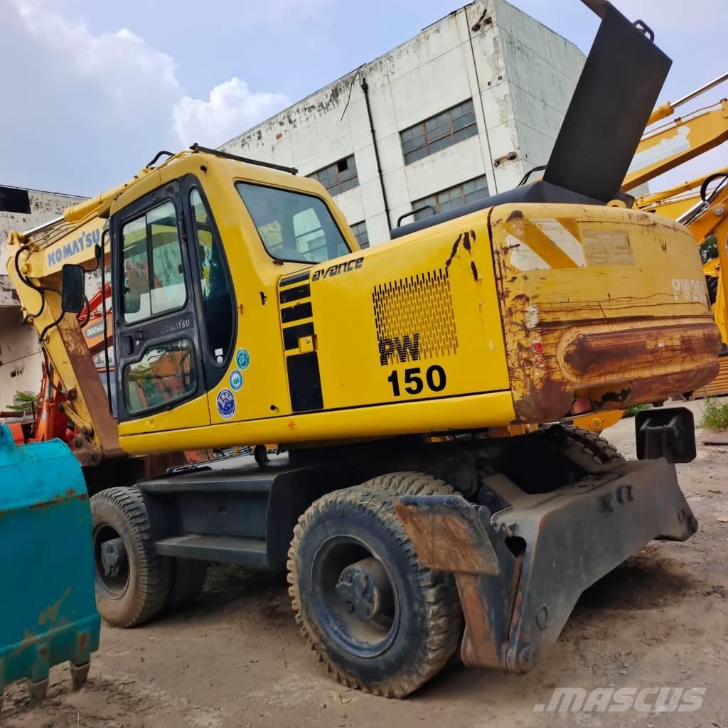 Komatsu PW 150 Pyöräkaivukoneet