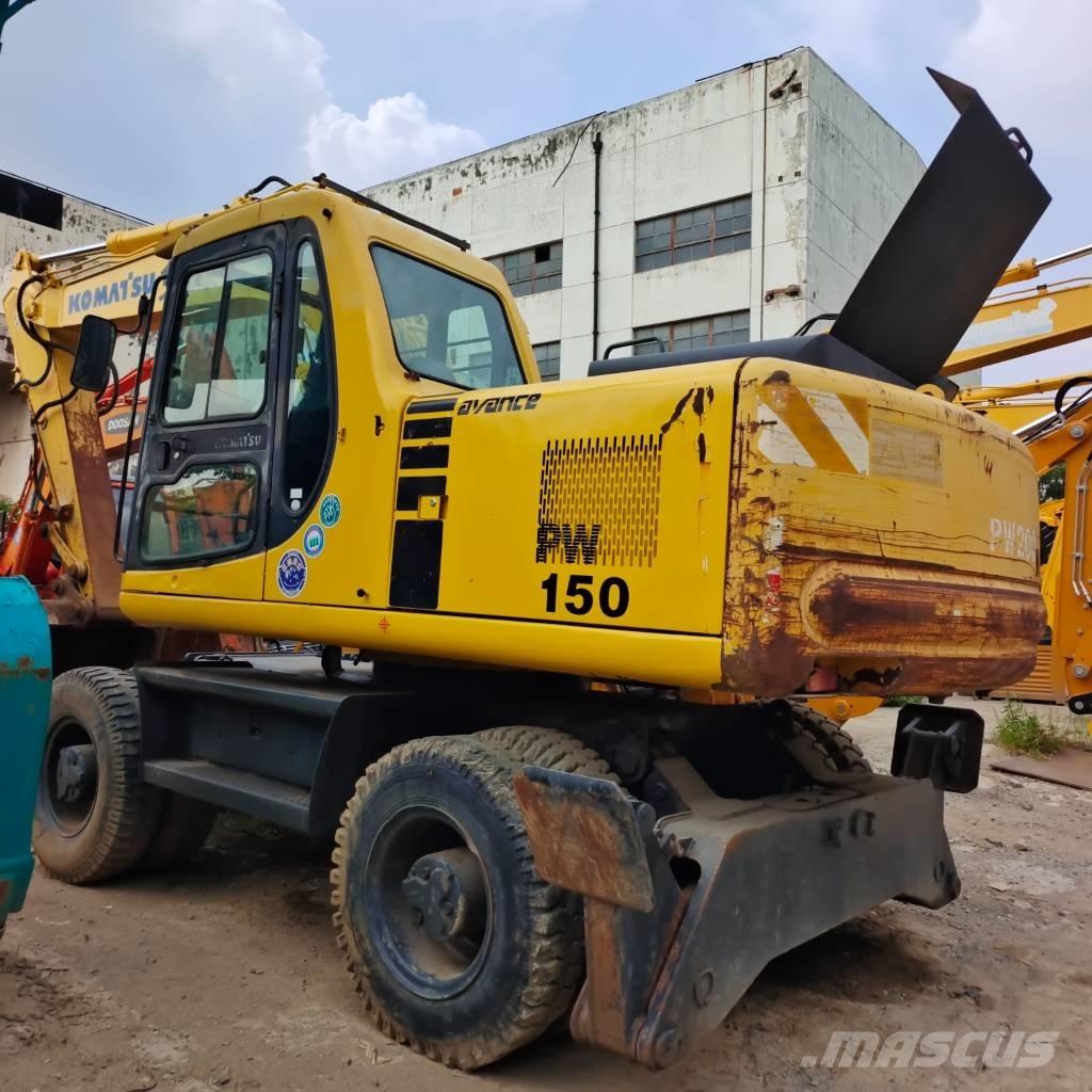 Komatsu PW 150 Pyöräkaivukoneet