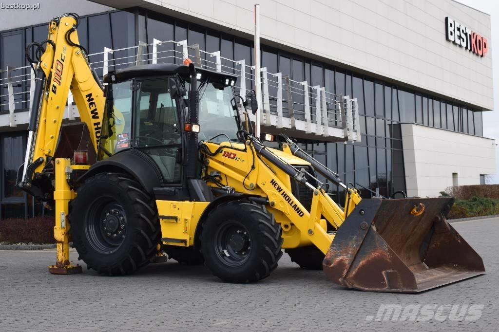 New Holland B 110 C Kaivurikuormaajat