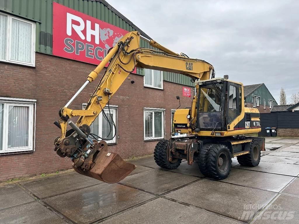 CAT M315 +ROTO CE Pyöräkaivukoneet