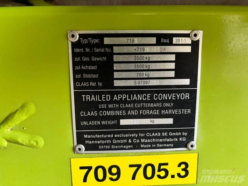 CLAAS CONVIO 930 Lisävarusteet ja komponentit
