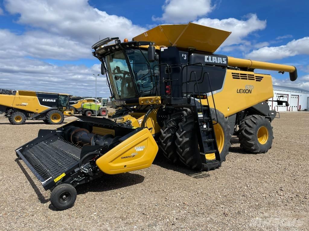 CLAAS 670 Leikkuupuimurit