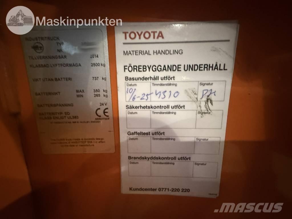 Toyota BT LPE 250 Sähkötrukit