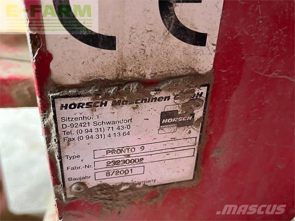 Horsch pronto rx9 Kylvökoneet