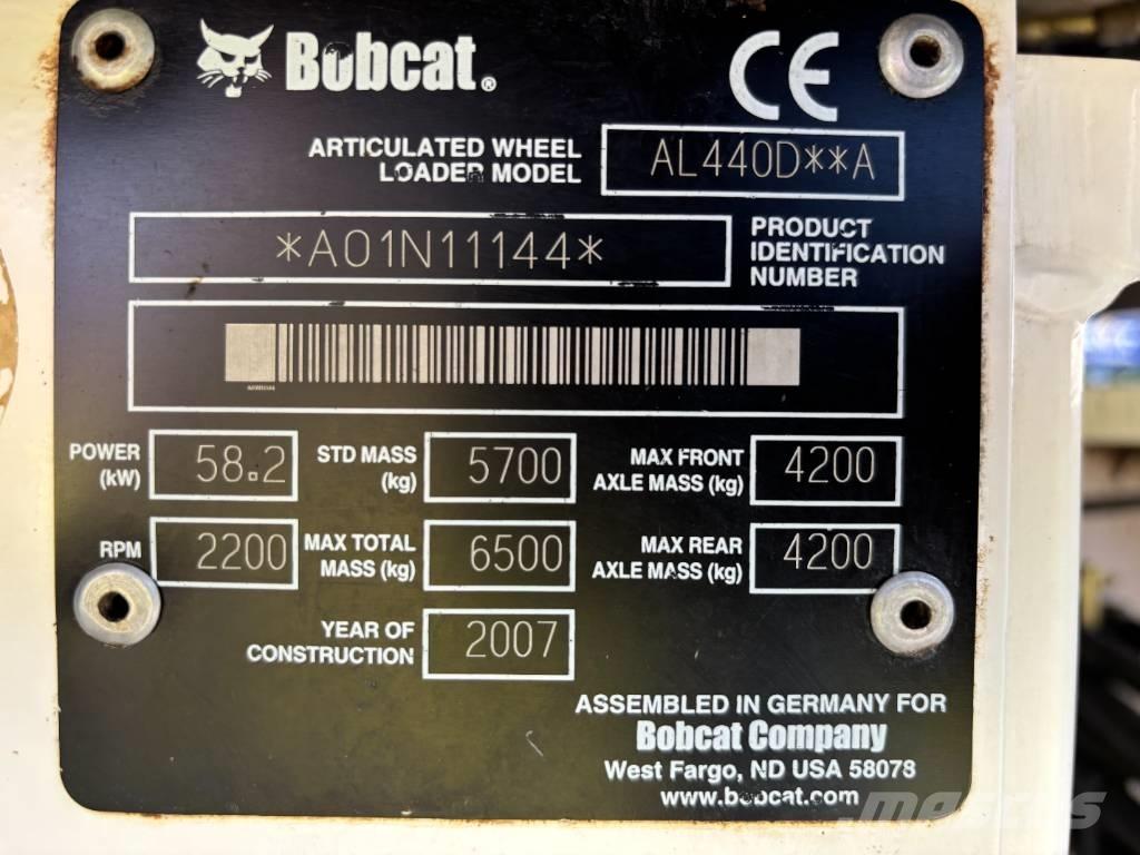 Bobcat AL 440 D Pyöräkuormaajat