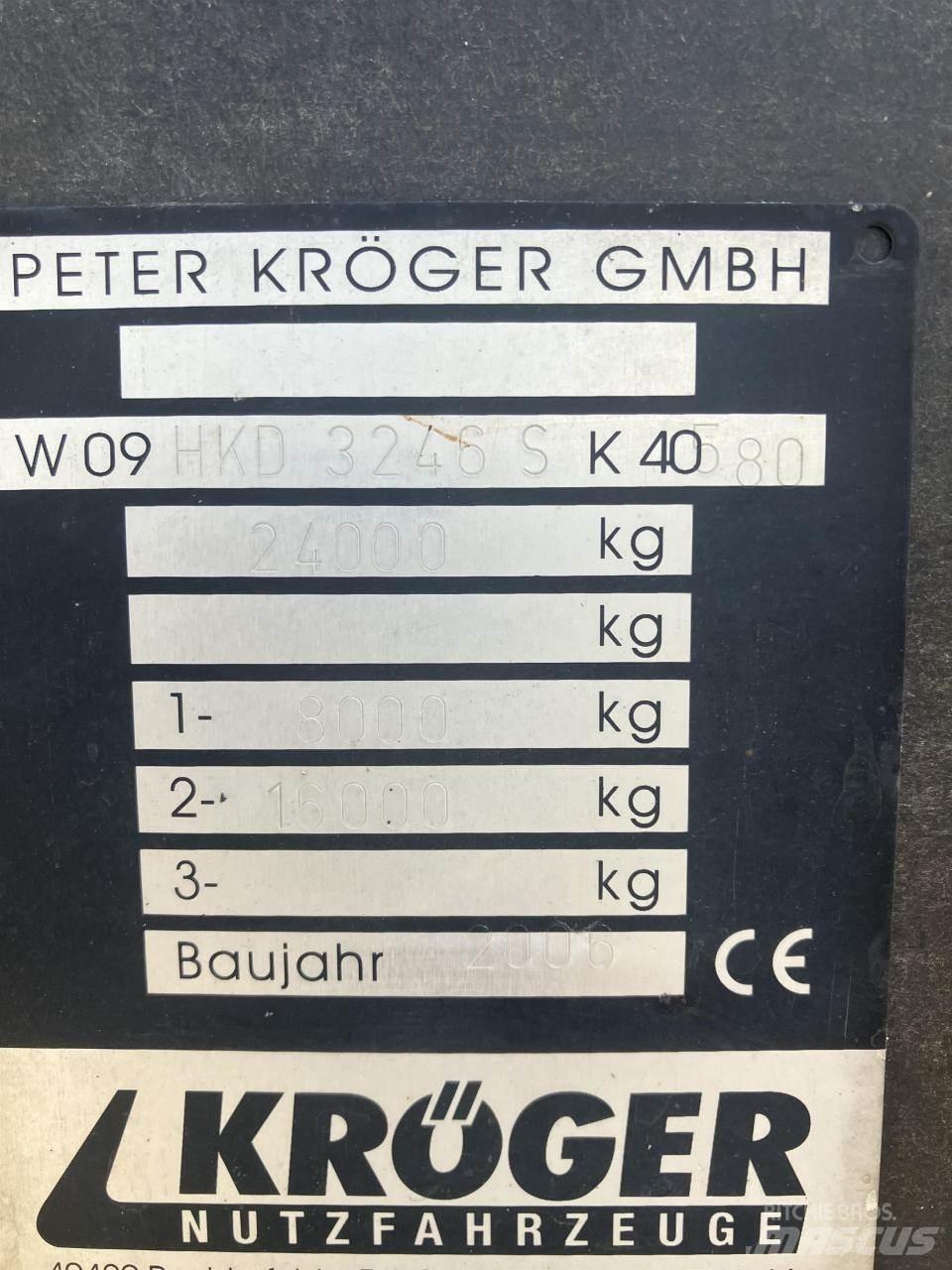 Kröger HKD 402 Sora- ja kippiperävaunut