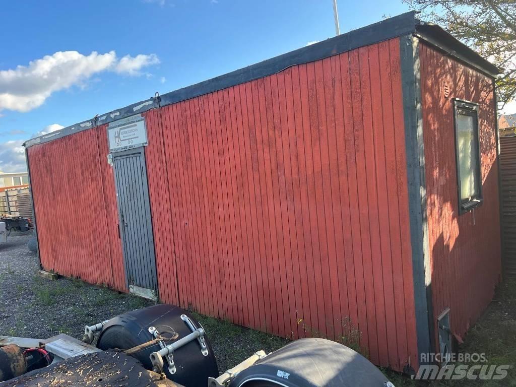 Arbetsbod Röd Työmaakopit