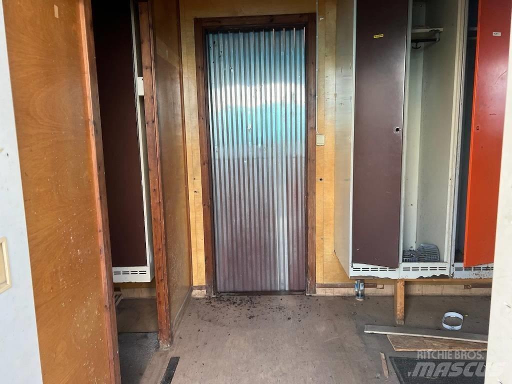  Arbetsbod Röd Työmaakopit