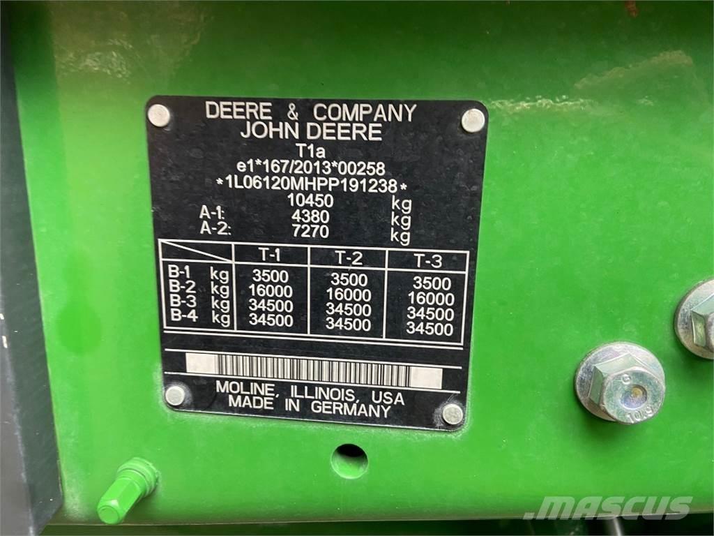 John Deere 6120M Traktorit