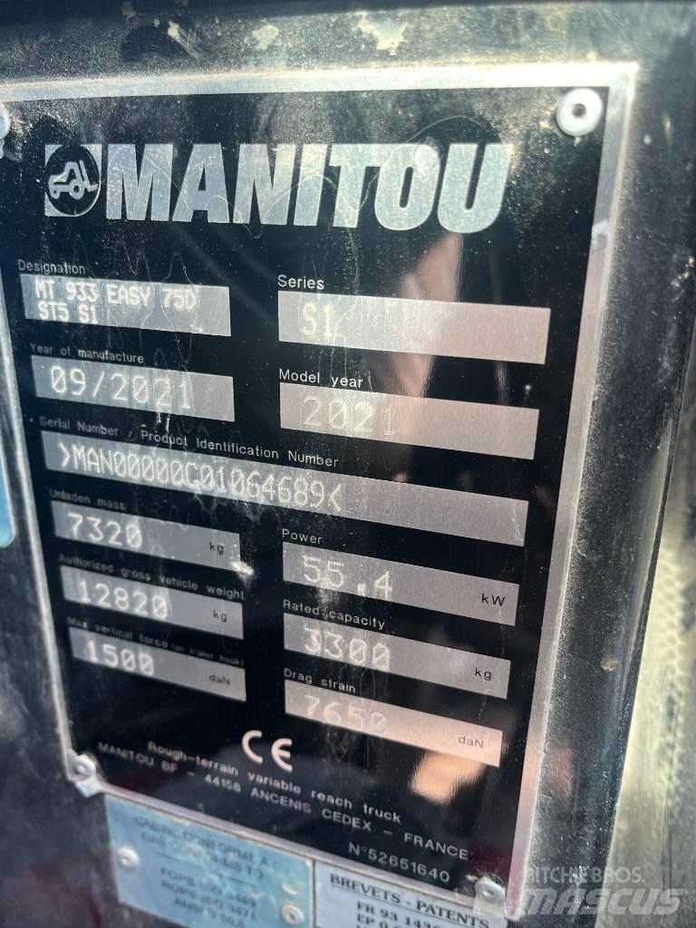 Manitou 933 Kurottajat