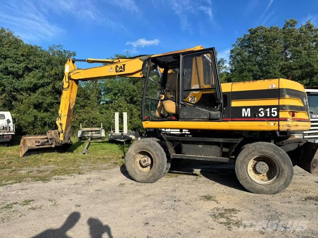 CAT M 315 Pyöräkaivukoneet