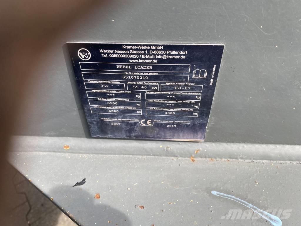 Kramer 8085 T Pyöräkuormaajat