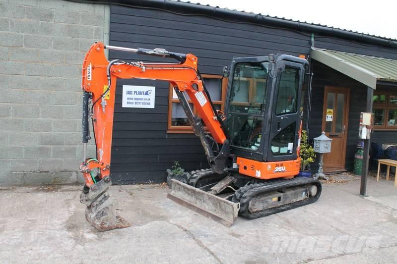 Hitachi ZX 26 U Minikaivukoneet < 7t