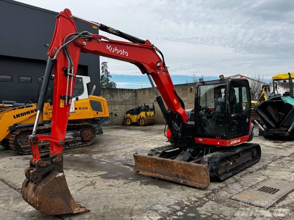 Kubota KX 080-4 Midikaivukoneet 7t - 12t
