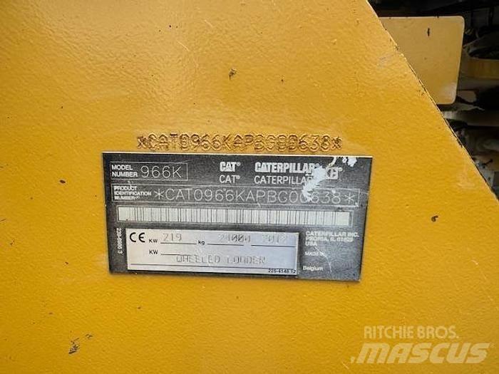 CAT 966K Pyöräkuormaajat