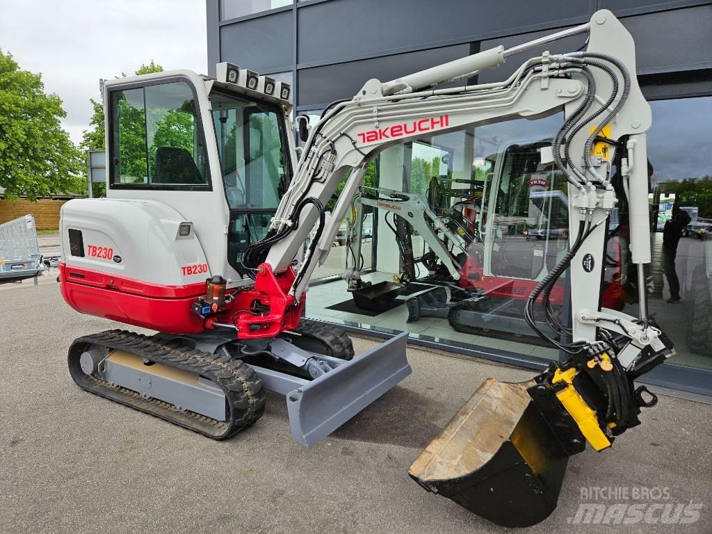 Takeuchi TB 230 Minikaivukoneet < 7t