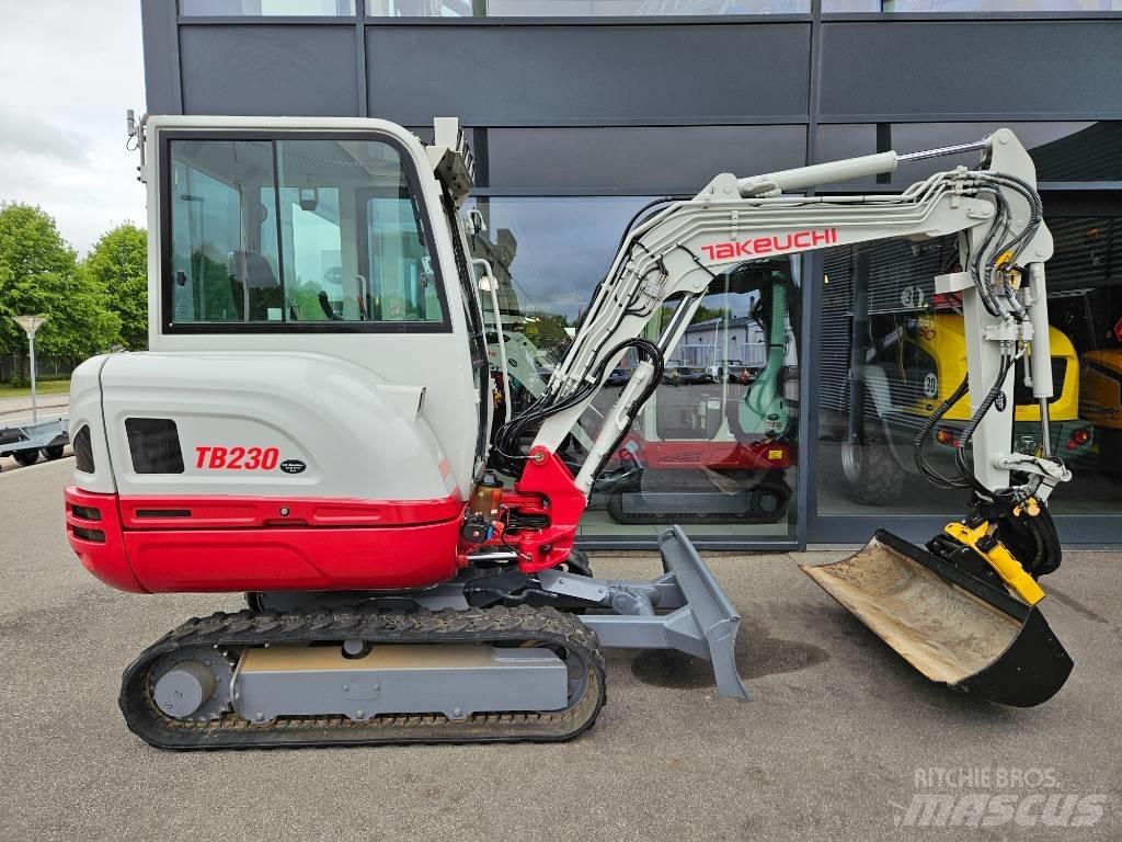 Takeuchi TB 230 Minikaivukoneet < 7t