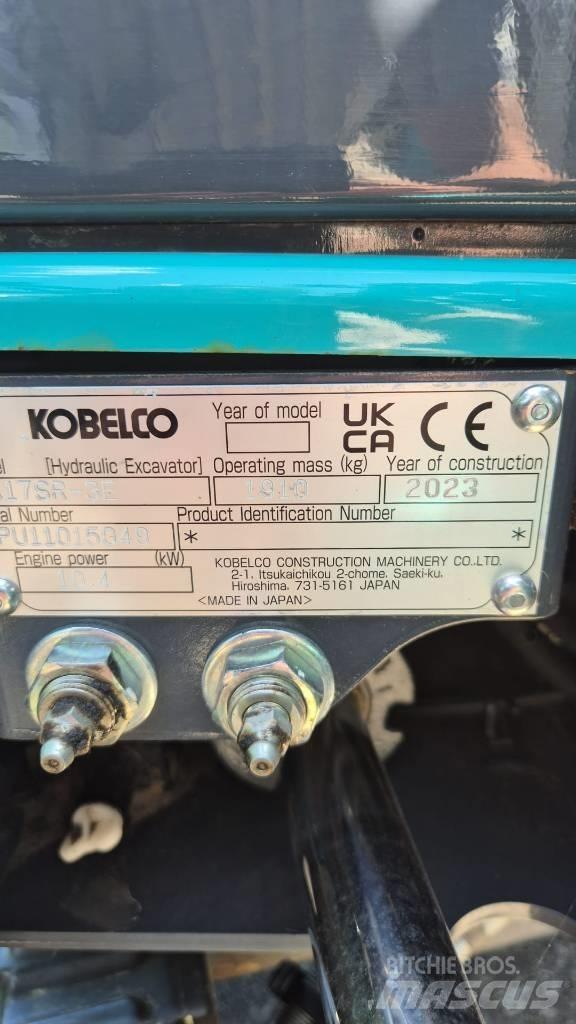 Kobelco SK 17 SR Minikaivukoneet < 7t