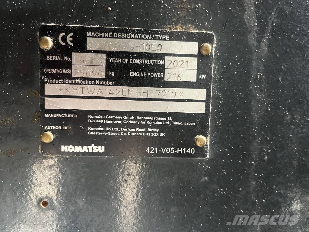 Komatsu WA475-10E0 Pyöräkuormaajat