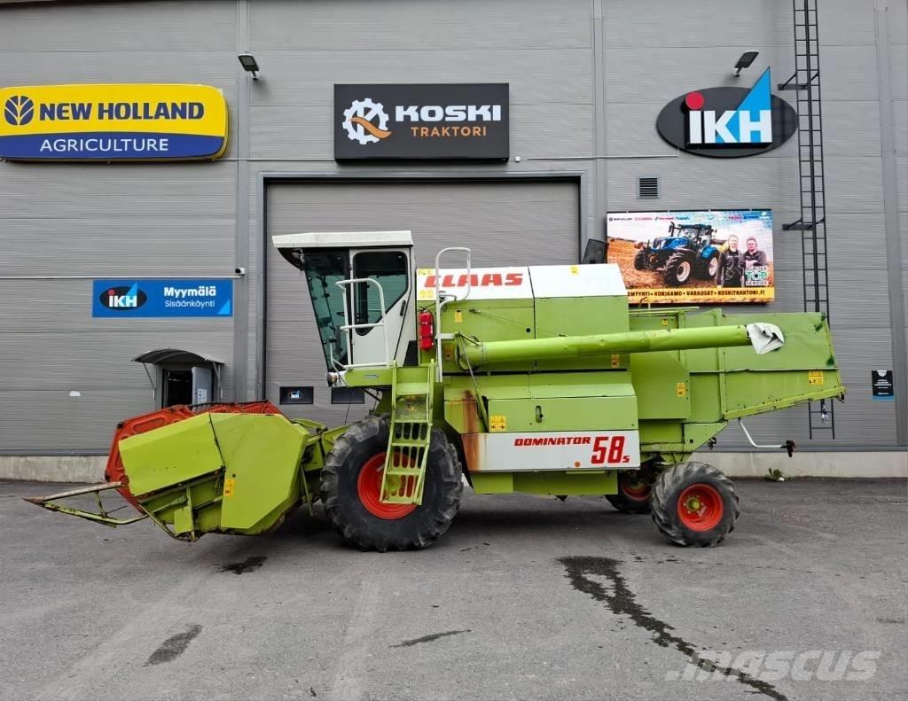 CLAAS Dominator 58 S Leikkuupuimurit