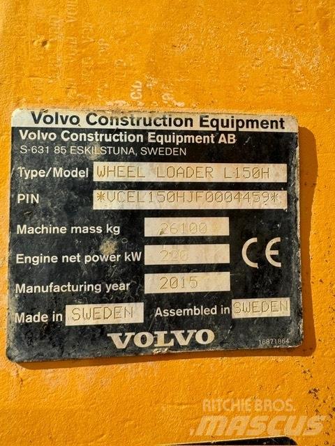 Volvo L 150 H Pyöräkuormaajat