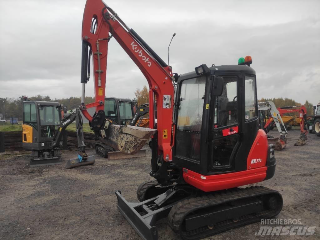Kubota KX 71-3 Minikaivukoneet < 7t