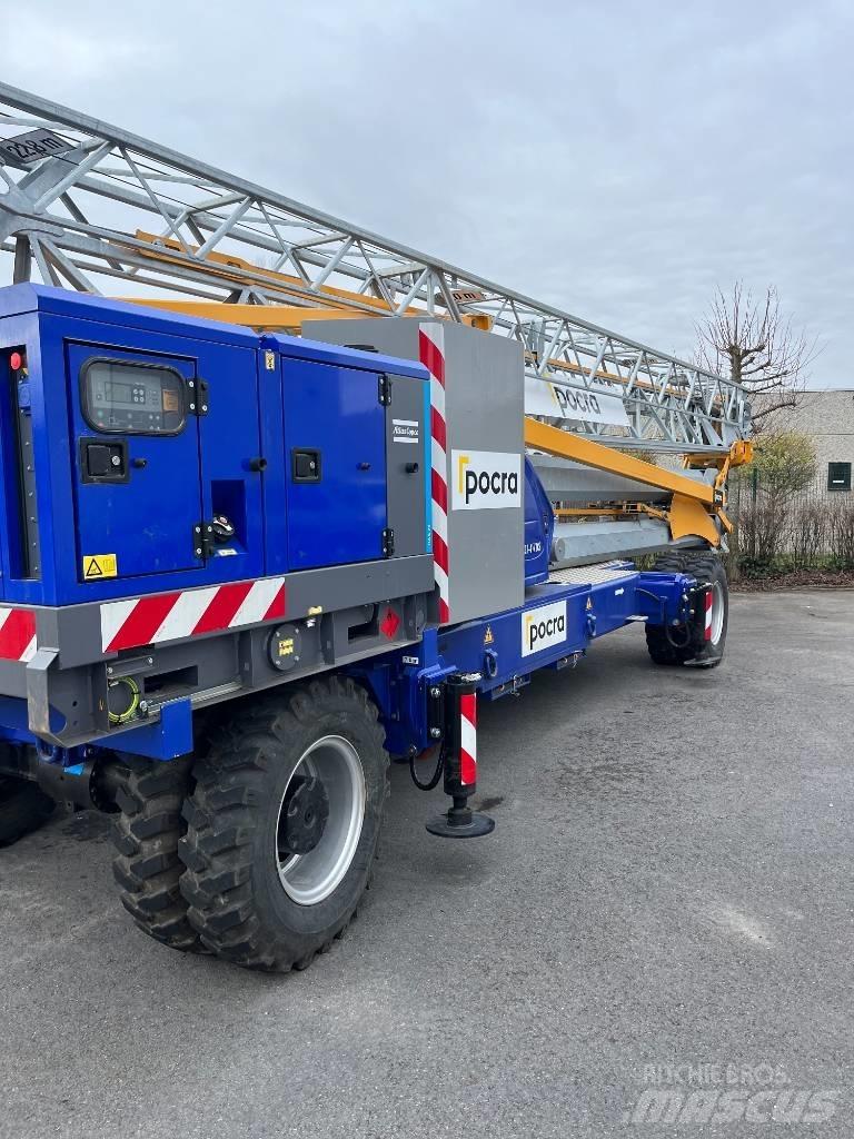 Potain M21-4WDS Itsensä kokoavat nosturit