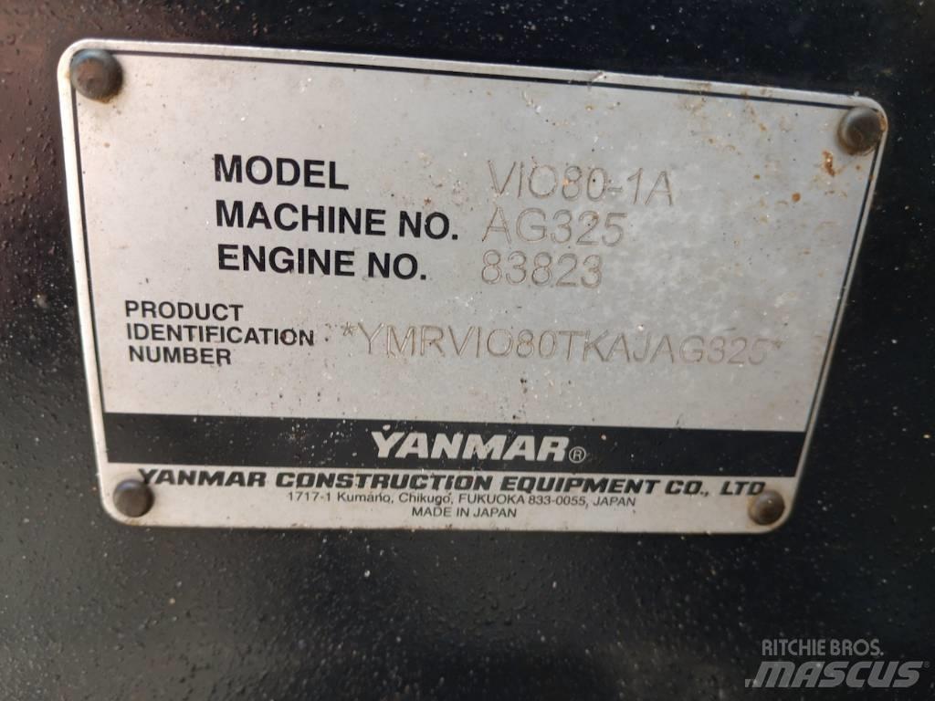 Yanmar ViO80-1a Telakaivukoneet