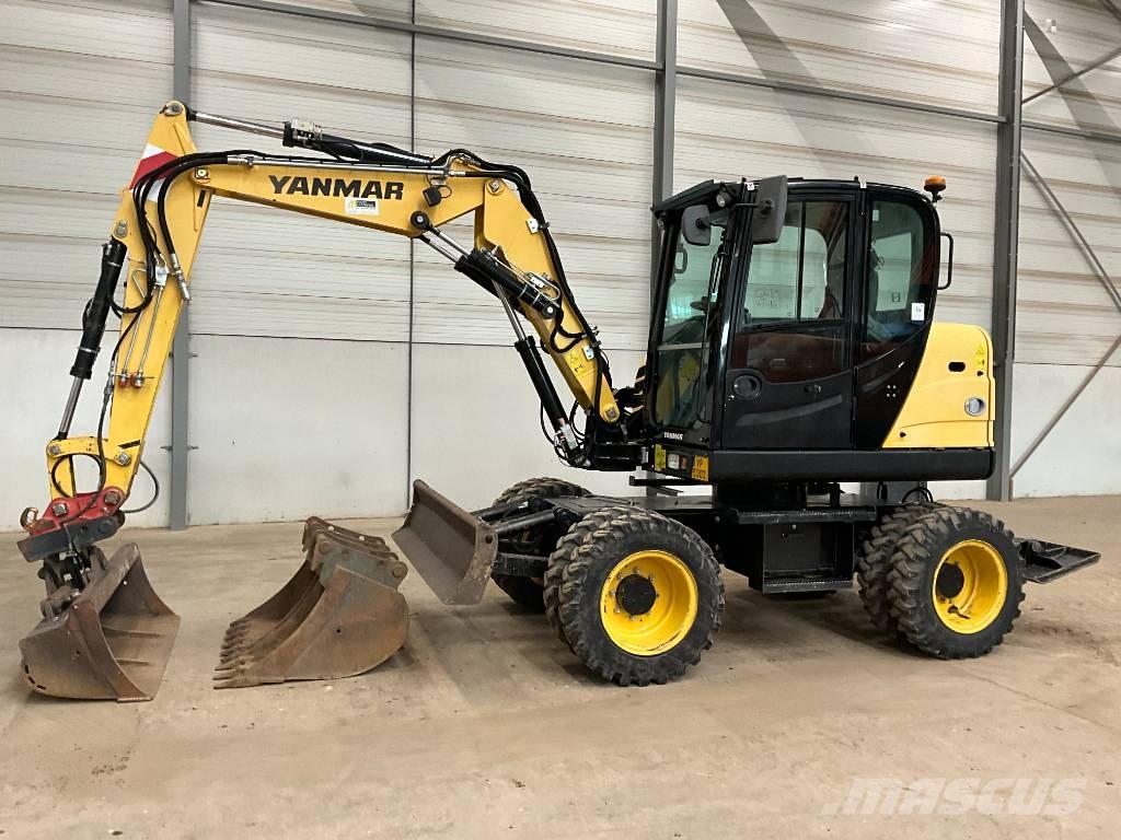 Yanmar B 75 W Pyöräkaivukoneet