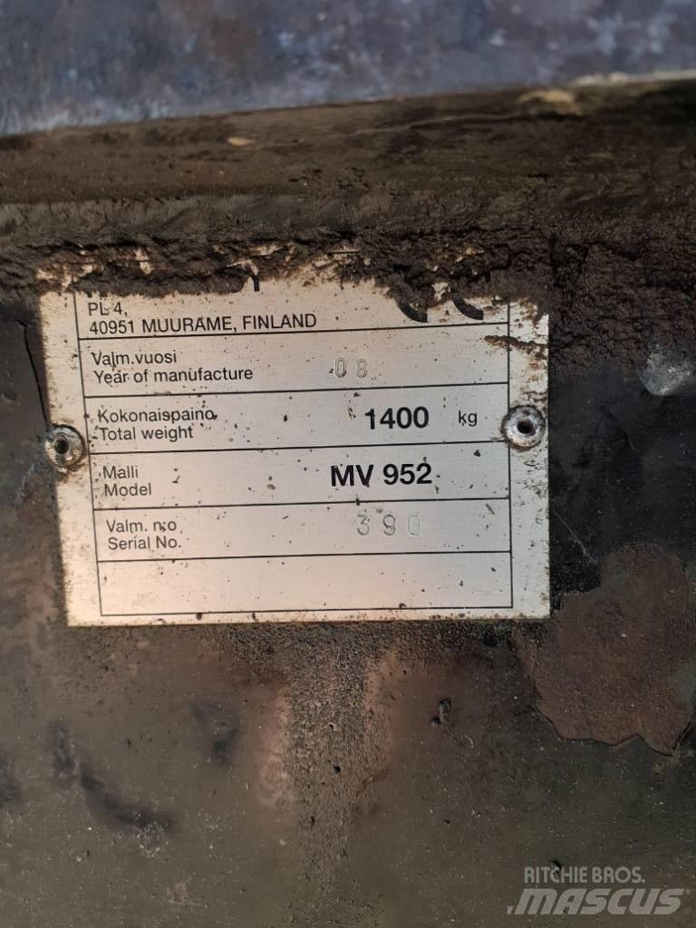 Nokka 3668+MV952 Juontokourat ja kuormaimet