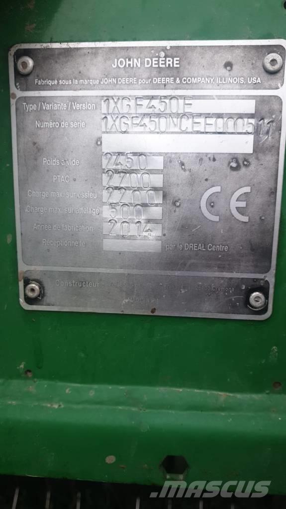 John Deere F 450 Pyöröpaalaimet