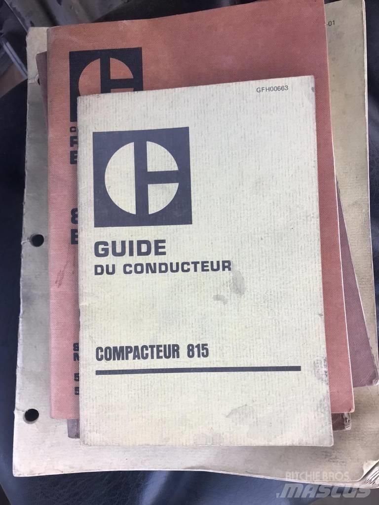 CAT 815 Tiivistyskoneet