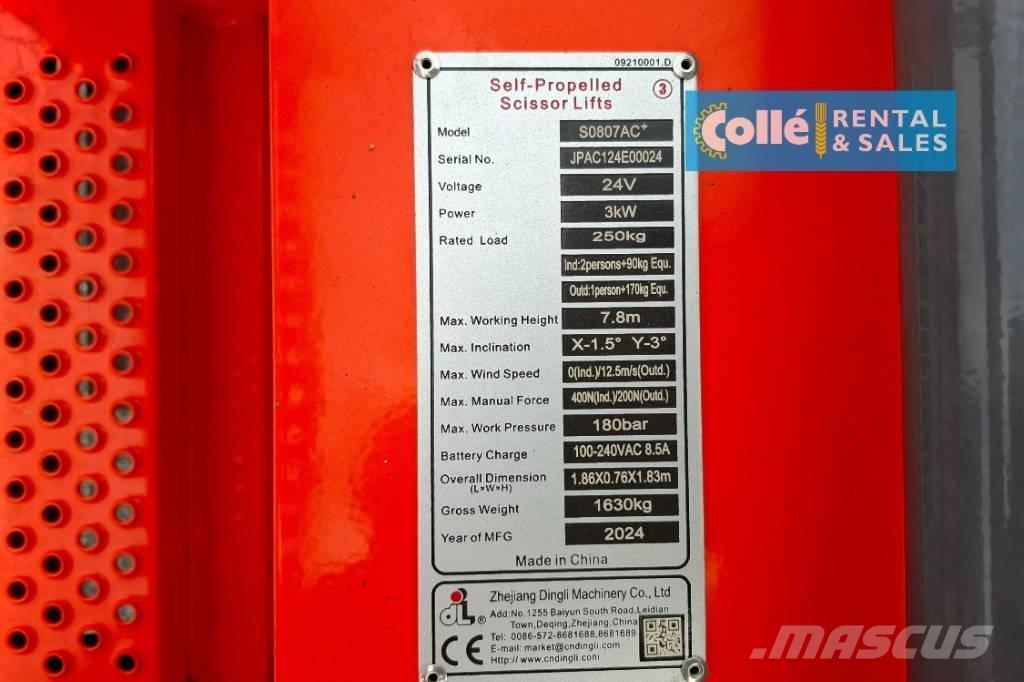 Dingli S0807AC+ | 2025 Saksilavat